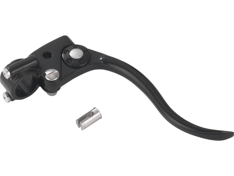 Harley Davidson – Deluxe Bremshebelhalterung Schwarzer Hebel Schwarz 1"