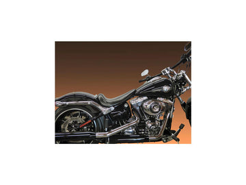 Harley Davidson FXSBSE [2013-2014] -Bare Bones sul sedile liscio in vinile nero - 0