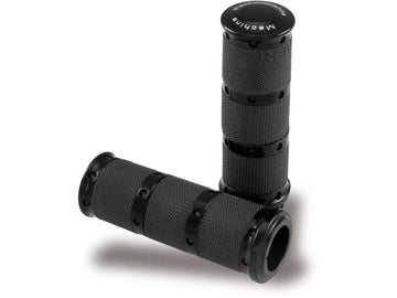 Harley Davidson Touring [2008-2024] -xls maneggiano un treno a gas anodizzato nero per filo