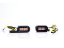 Harley Davidson Touring [2021-2024] – Streifen LED Blinker Schwarz Pulverbeschichtet-4