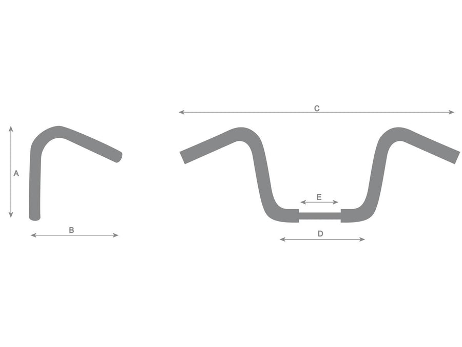 Harley Davidson Touring [2008-2013] -1 1/4 "Rubanta per escavatore grasso non ha notato 3 buche