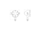 Harley Davidson – LED-Rücklicht Aluminium poliert klar LED-2