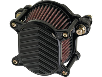 Harley Davidson Dyna [1999-2017] -Ega V-Fin Air Filter Black