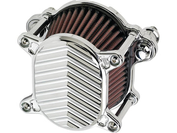 Harley Davidson Dyna [1999-2017] -Ega V-Fin Air Filter Chrom
