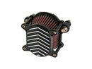 Harley Davidson Sportster [2007-2020] – Omega V-Fin Luftfilter Schwarz-1