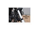 Harley Davidson XL1200X Hinweis [2010-2015] – Gerade obere Gabelabdeckung Chrom-5