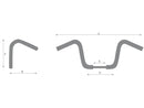 Harley Davidson Sportster [1986-2016] – 16 Bad Ape Hanger Lenker Nicht Gekerbt 3-Loch-7