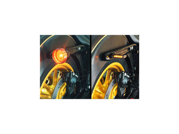 Harley Davidson Softail [1993-2024]-Winglet 3in1 LED blinker/rear light/brake light - 0
