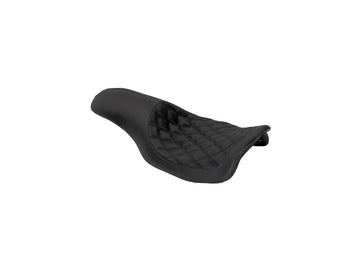 Harley Davidson Touring [2008-2025] – 2-Up Boss Diamond Sitz Schwarz Vinyl - 0