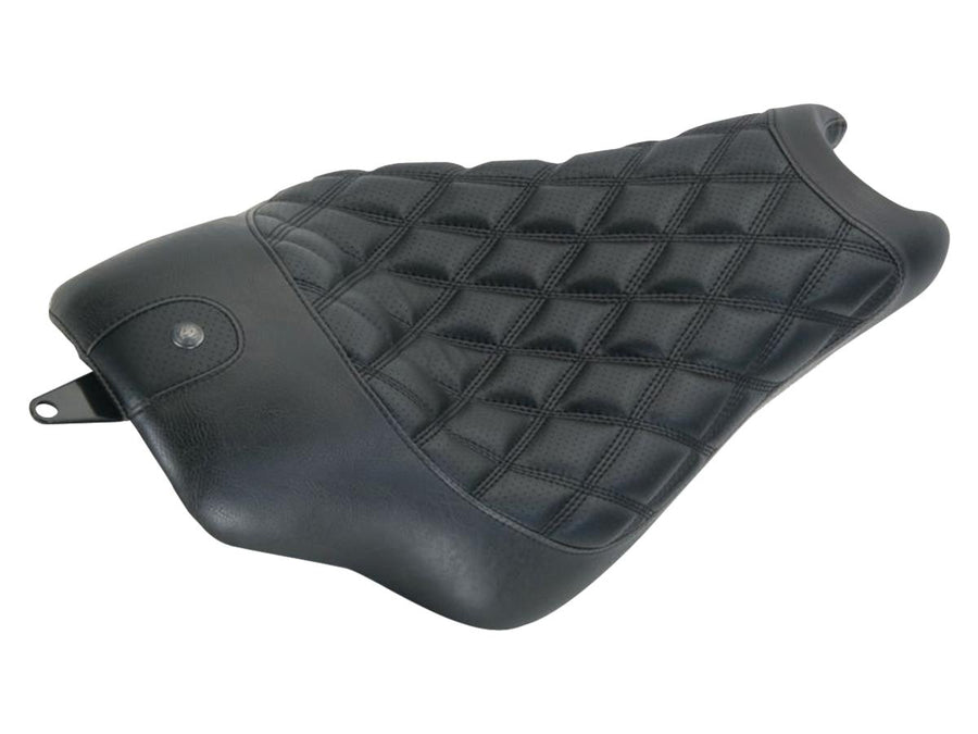 Harley Davidson XL1200R [2004-2008] -Boss Diamond Solosiz Schwarz Vinyl