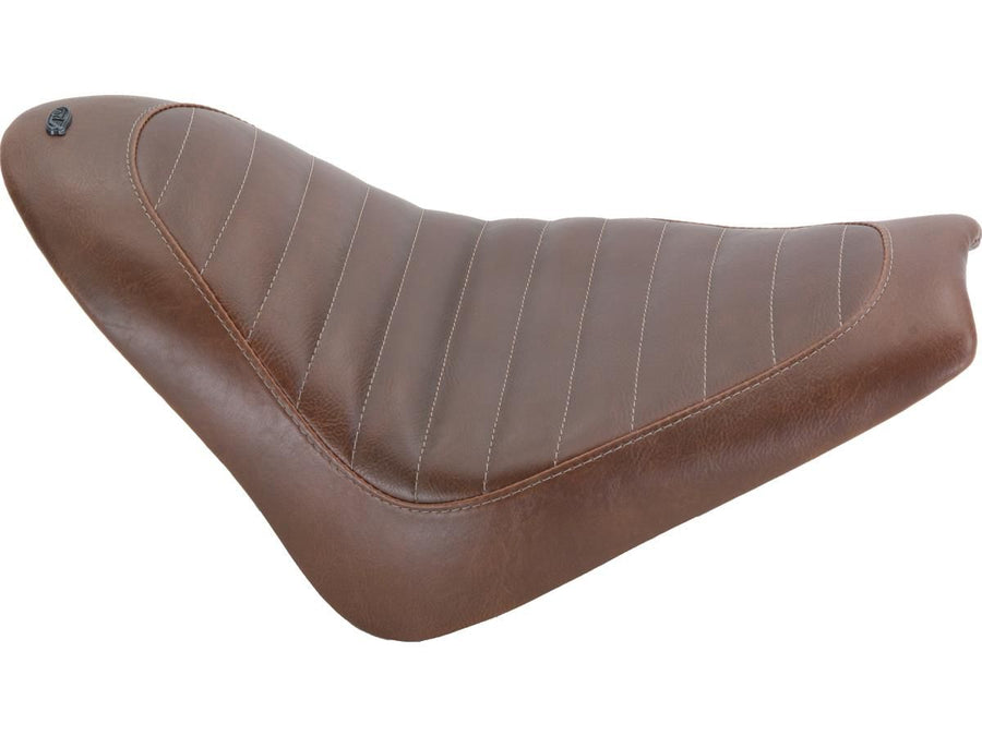 Harley Davidson Scout [2015-2024] – Enzo Horizontaler Solositz Braun Vinyl