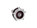 Harley Davidson Softail [2016-2017]-Turbine air filter kit chrome-3