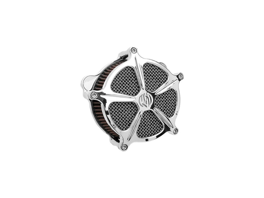 Harley Davidson Touring [2008-2016]-Venturi Speed ​​5 Air Filter-Kit Chrom