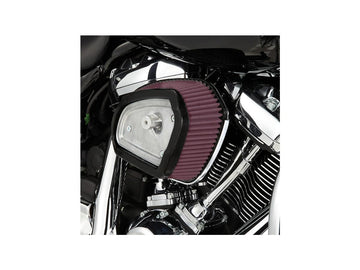 Harley Davidson Touring [2017-2024] -Big Filtro Air Sucker con copertura di fabbrica per M8