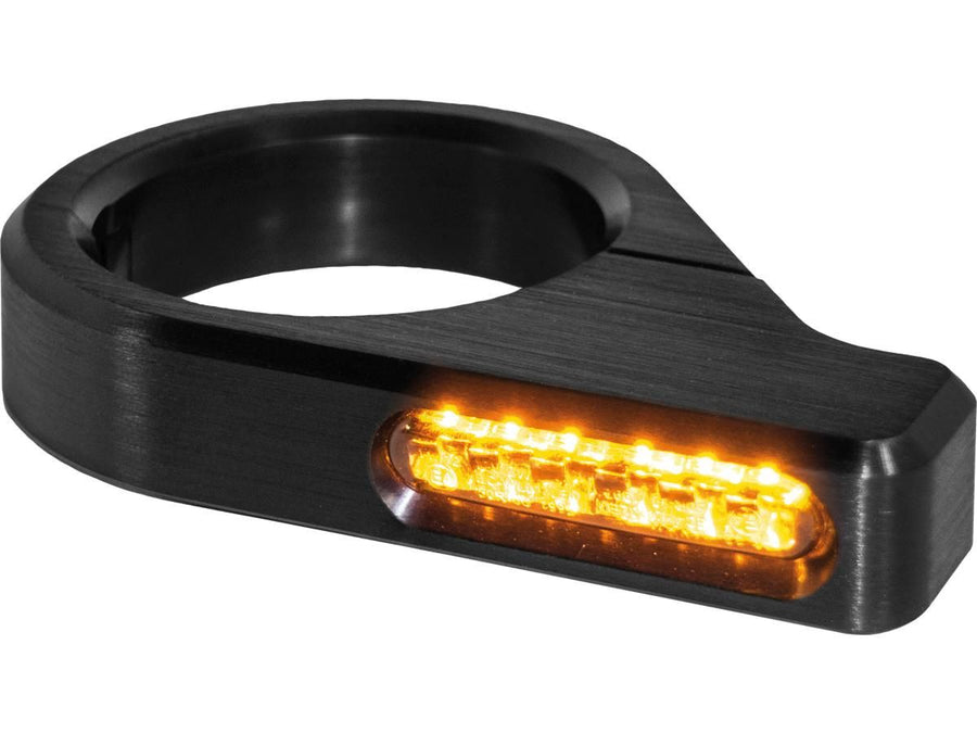 Harley Davidson mm fork tubes [1947-1949] – ZC-Line Classic LED Blinker Schwarz