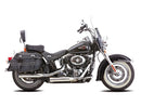 Harley Davidson FXSB [2017-2017] – Doppelrillen Slip-On Schalldämpfer poliert-1