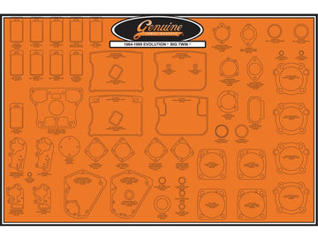 Harley Davidson FX Model [1985-1994] – Dichtungsplatte für 1984-99 Evo Big-Twin