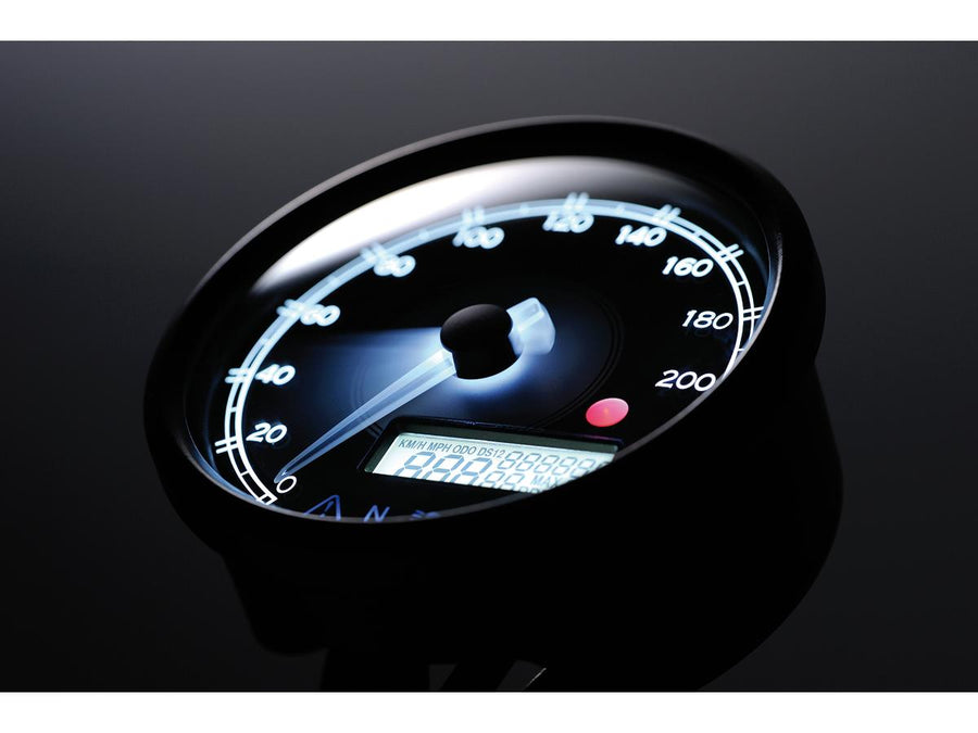 Harley Davidson Sportster [1986-2013] -Elona80 Tachoscala: 200 mph; 200 km/h;