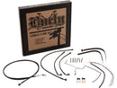 Harley Davidson Flhrc [2014-2016] -18 "Set di cavi da bar gorilla Abs nero addominali-3