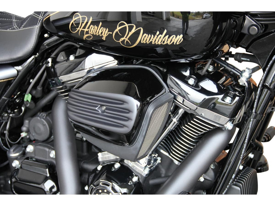 Harley Davidson Touring [2017-2023] – Spezieller Luftfilterdeckel Schwarz