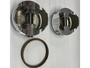 Harley Davidson-Piston, set, 4 "x 4-5/8", +.010 ", FD, confezionato, .792" WP, HSF