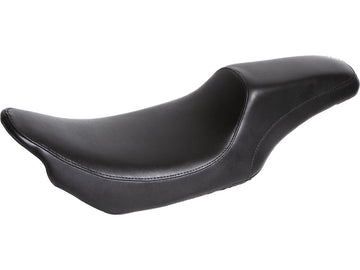 Harley Davidson Touring [2009-2025] -Gunfighter Smooth Seat Black Synthetic Leather