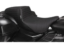 Harley Davidson Touring [2008-2025] – Kickflip Sitz Gefaltete Naht Gripp Tape Schwarz-3