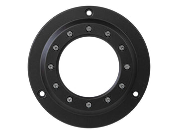 Harley Davidson FX Model [1985-1994] -Purhole Derby Cover Black Satin - 0