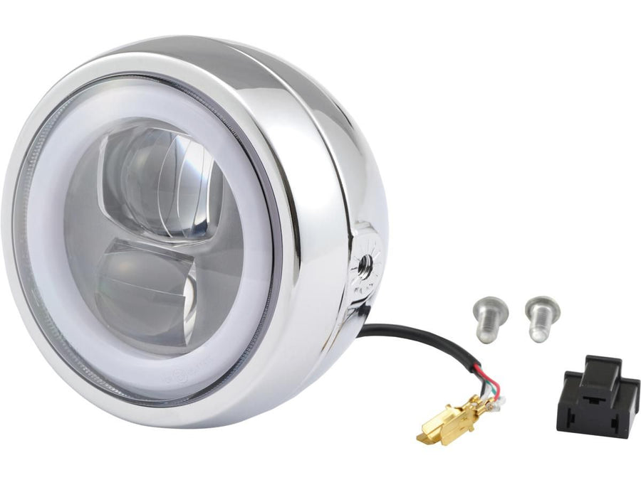 Harley Davidson - Capsule 120 4 1/2 "headlight chrome led