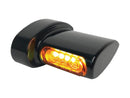 Harley Davidson Softail [1993-2024] -Winglet Micro Led Blinker Black Anedized-1