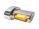 Harley Davidson Softail [1993-2024] – Winglet Micro LED Blinker Chrom Rauch LED-1