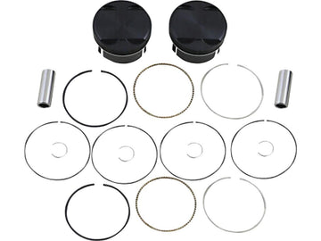 Harley Davidson Flhtcu [2015-2016] -Black Edition Piston impostata per Twin Cam Hub - 0