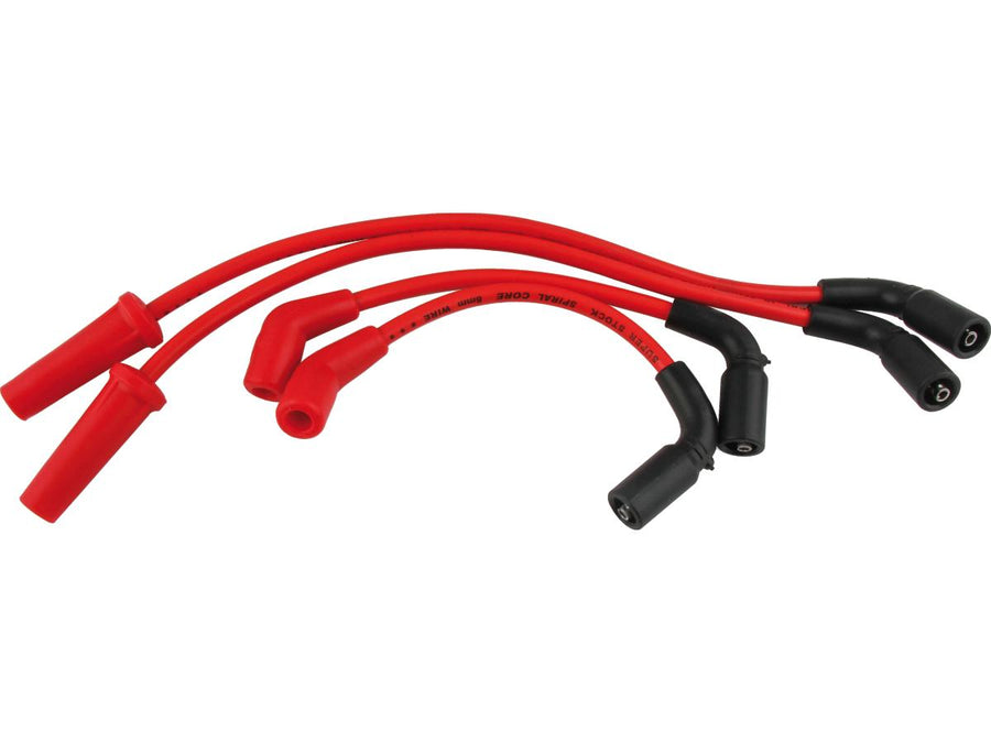 Harley Davidson Softail [2018-2025] -8 mm Cavo di accensione Rosso personalizzato