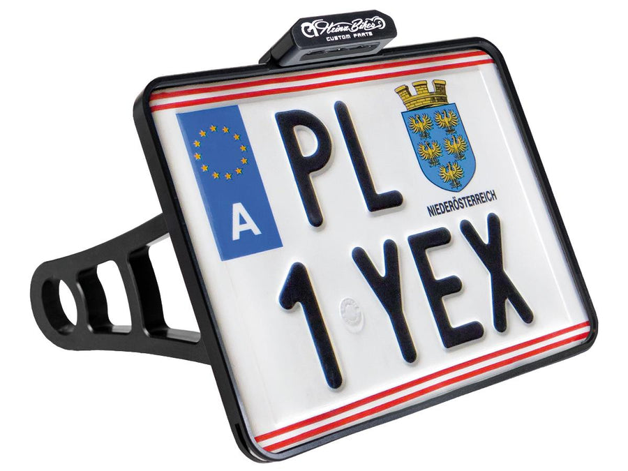 Harley Davidson FXSBSE [2013-2014]-Kit di supporto per targa assemblys di assemblaggio.