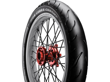 Harley Davidson-Cobra Chrom tires 120/70-19 (60W) Black wall - 0