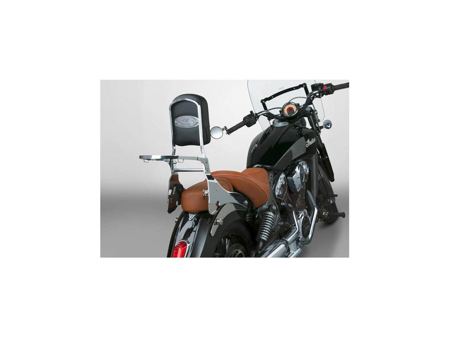 Harley Davidson Scout [2015-2024] -Paladin Backrest Bagugh Rack Chrome