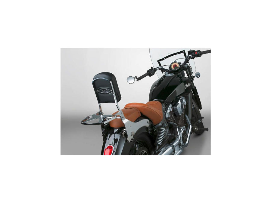 Harley Davidson Scout [2015-2024] -Paladin Backrest Bagugh Rack Chrome