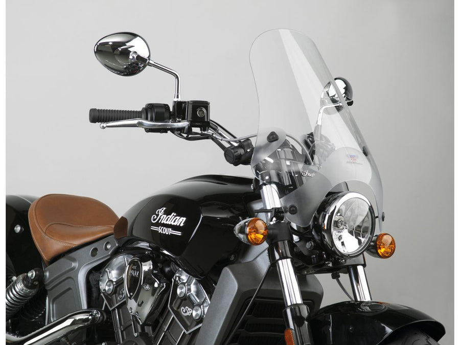 Harley Davidson Scout [2015-2024] -Street Shield Windschild con U-Klemmen Baster