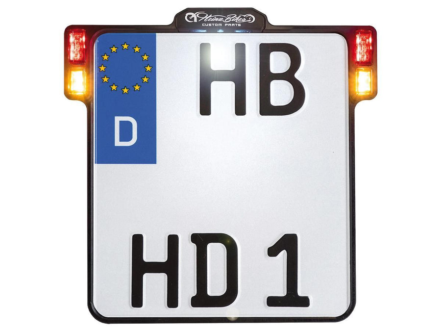 Piatta di base del supporto per patente di licenza di Harley Davidson-All-Inn con la targa 2.0