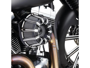 Harley Davidson Softail [2018-2024] -10-Gauge Series Inverted Air Filter Black - 0