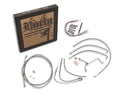 Harley Davidson Flhx [2007-2007]-13 "excavator bar cable set stainless steel clear ...-4
