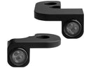 Harley Davidson Dyna [1991-2017] – NANO Series LED Blinker Schwarz Eloxiert Rauch LED-1