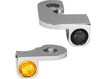 Harley Davidson Softail Note [1990-2014] -Nano Series LED Blinker Chroma Rauch LED - 0