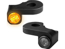 Harley Davidson FXSBSE [2013-2014] – NANO Series LED Blinker Schwarz Eloxiert Rauch-5