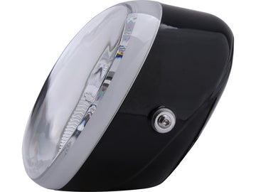 Harley Davidson - Ovale faro nero H9 - 0