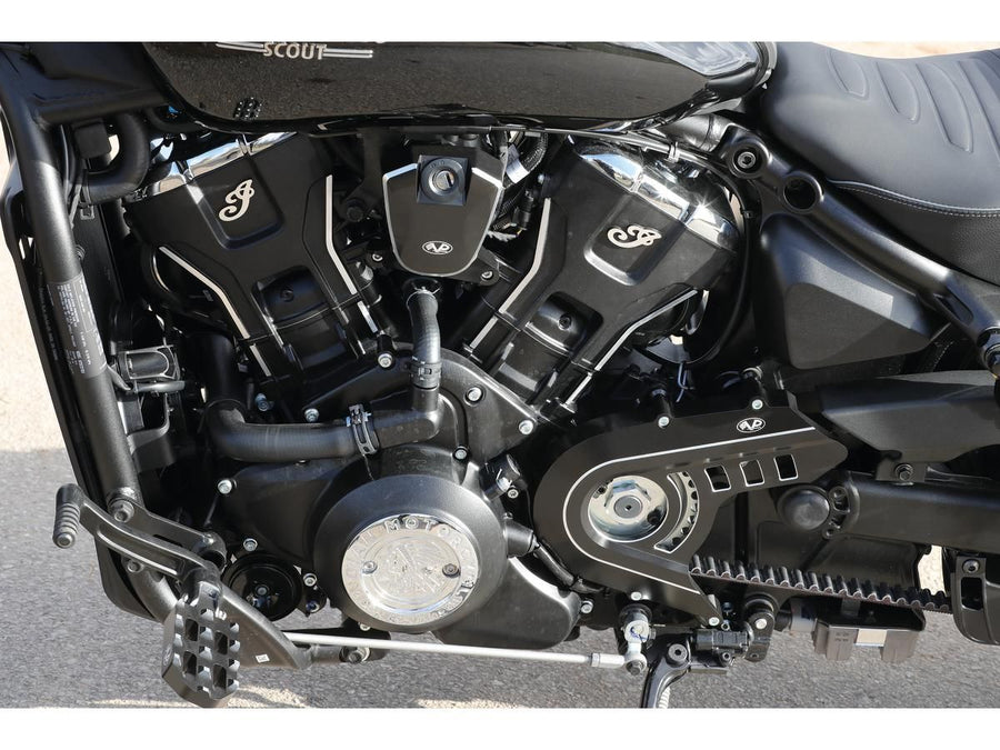 Harley Davidson Indian Scout [2025-2025] -Page Cladding V Black Anedized