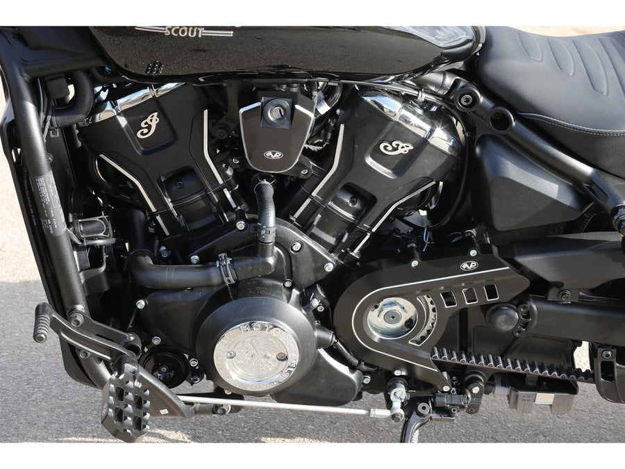Harley Davidson Indian Scout [2025-2025] -Page Cladding V Black Anedized