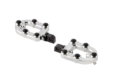 Harley Davidson Sportster [1991-2020] -ness-mx footrest (senza parentesi) Chrome