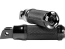 Harley Davidson Softail [2018-2025] -Apex Raider Footrest Black, anodizzato-1