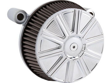 Harley Davidson-10 Gauge Big Sucker Stage 1 Filtro Air Cover Chrome